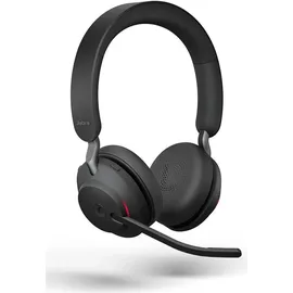 JABRA Evolve2 65 USB-C MS Teams Stereo schwarz mit Ladestation