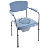 Invacare H440 Omega ECO Toilettenstuhl hellblau