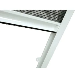 hecht International Insektenschutz Dachfenster Plissee 80 x 160 cm Weiß