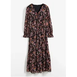 bonprix Maxikleid, schwarz, 42