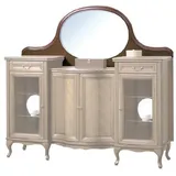 JVmoebel Standspiegel Antiker Holz Standspiegel im klassischen Design ohne Modellnummer, Made in Europa braun