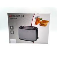 Ambiano® Retro Toaster 750W grau schwarz 7 Stufen Neu
