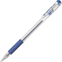 Pentel K116 Gelschreiber blau/transparent 0,3 mm, Schreibfarbe: blau