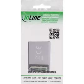 InLine DisplayPort 1.4 Adapter 90° unten Grau/Schwarz