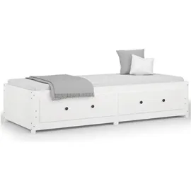 vidaXL Tagesbett 90 x 200 cm weiß