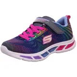 SKECHERS Mädchen Litebeams Gleam N' Dream Sneaker, Blue Navy Multi Nvmt, 28 EU - 28 EU