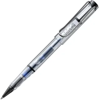 Lamy safari roll-ink vista Tintenpatronenroller – zeitlos klassischer Stift mit ergonomischem Griff & Strichbreite M - Gehäuse aus robustem ASA-Kunststoff – inkl. Tintenpatrone T10 blau