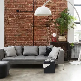 Relaxdays Sitzhocker mit Stauraum, schwarz