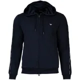 Emporio Armani Basic Terry Sweatjacke Herren Blau L