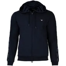 Emporio Armani Basic Terry Sweatjacke Herren Blau L