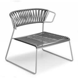 Loungesessel Lisa Club - ZL - linen P10 - white