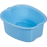 Relaxdays Fußbadewanne, Hellblau