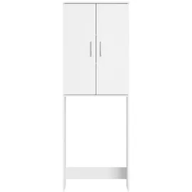 home collective Waschmaschinenschrank 65 x 30 x 187 cm Weiß
