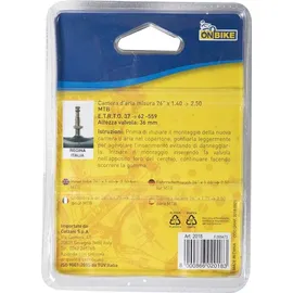 MOOVMOOV Schlauch 26 x 1,40 - 2,50 Zoll 40 mm Schrader-Ventil