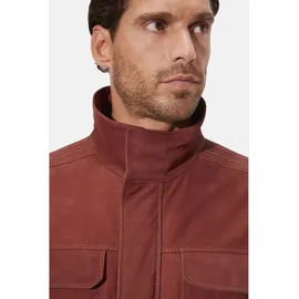 Babista Lederjacke JOMIR", dunkelorange- 54,