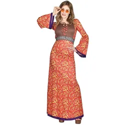 Hippie Lady Damenkostüm Clarissa - 36-38