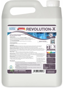 REVOLUTION-X Bodenbeschichtung, Fußbodenbeschichtung mit patentierter Formel für eine gründlichere Vernetzung, 5 Liter - Kanister