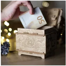 Escape Welt ESC, Escape Welt Spiel Orbital Box Escape Room Spiel beige