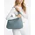 Michael Kors Nolita Large Schultertasche Nubukleder Blue