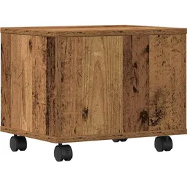vidaXL Druckerständer Altholz 41 x 32 x 34,5 cm Holzwerkstoff - Braun