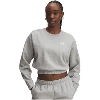 Under Armour Rival Fleece Piped Sweatshirt Grau/Weiß XL