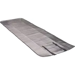Isomatte Alu beschichtet Isoliermatte 190 cm x 60 cm Matte 3 Lagig 110 g grau NO SIZE