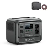 BLUETTI Elite 100 V2 Powerstation mit Charger 1, 1024Wh LiFePO4 Backup, 560W Alternator-Ladegerät, DC-DC Ladegerät für Stromstation, 2,5 Std. volle Ladung über Auto, ideal für Reisen, Off-Grid