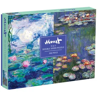 Abrams & Chronicle Monet 500 Piece Double Sided Puzzle