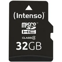 Intenso microSD Class 4 + SD-Adapter 32 GB