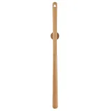 HNULGVI SchuhlöFfel Buchenholz Verlängerter Griff Magnetischer Schuhlöffel Schuhheber Massivholz Schuhauszieher(75CM- Wood color) - Einheitsgröße