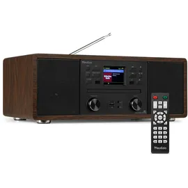 Audizio Avola Digitales Musiksystem CD/BT/DAB+/Internet Holz