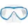 Cressi Estrella Jr - Maske zum Tauchen und Schnorcheln, Transparent/Blau, Einheitsgröße, Kinder Unisex