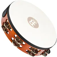 Meinl Percussion Meinl Felltambourine TAH2AB, Steel Jingles