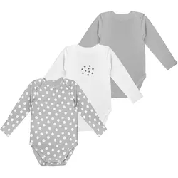 DIM Unisex Langarmbody Set 3er Pack