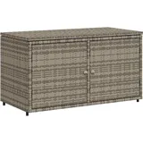 vidaXL Gartenschrank 110 x 55 x 60,5 cm Grau