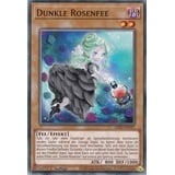 LDS2-DE107 - Dunkle Rosenfee - Common - DE - im Set mit Ultrapro Toploader - Yugioh