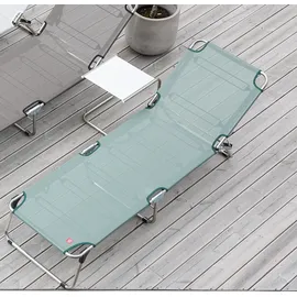 JANKURTZMÖBEL Fiam Amigo Big Dreibeinliege 207 x 75 x 40 cm grün klappbar