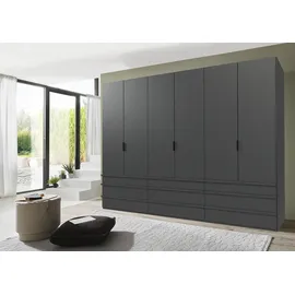 WIMEX Falttürenschrank Oxford 300 x 216 x 58 cm Grau