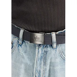 Alpha Industries Herrengürtel Nylon grau 100