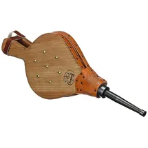 El Zorro Faltenbalg Holz und Leder 44 x 16 cm Zubehör für Kamine/Grill/Öfen