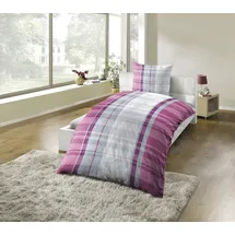 Kinzler Bettwäsche Polycotton Karo Bunt 135 x 200 cm + 80 x 80 cm
