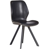 Stylefurniture Stuhl Nylon, Schwarz, Breite 47 cm