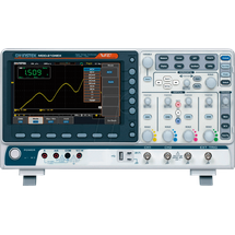 GW Instek MDO-2104EX Digital-Oszilloskop 100MHz 1 GSa/s 10 Mpts 8 Bit Digital-Speicher (DSO), Spectr