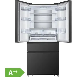 Hisense RF540N4SBF2 French Door (480 l, 1817 mm hoch, Schwarz)