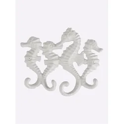 Badaccessoire-Set HEINE HOME, weiß, Chrom, Badaccessoires-Sets