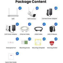 ZOSI C186A 5MP Weiß