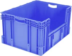 Bito Eurostapelbehälter XL Set / XL 86426 L800xB600xH420 mm, blau Etiket