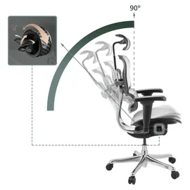 HJH Office Ergohuman Ultra Gen2 Netz Grau