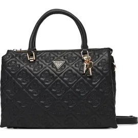 GUESS Handtasche Adelasia Multi Comp Satchel Black