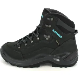 Lowa Renegade GTX Mid Damen Asphalt/Türkis 39,5